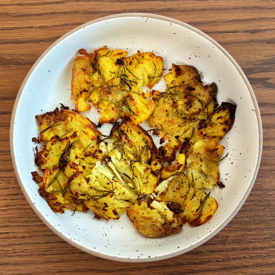 Crispy Smashed Potatoes