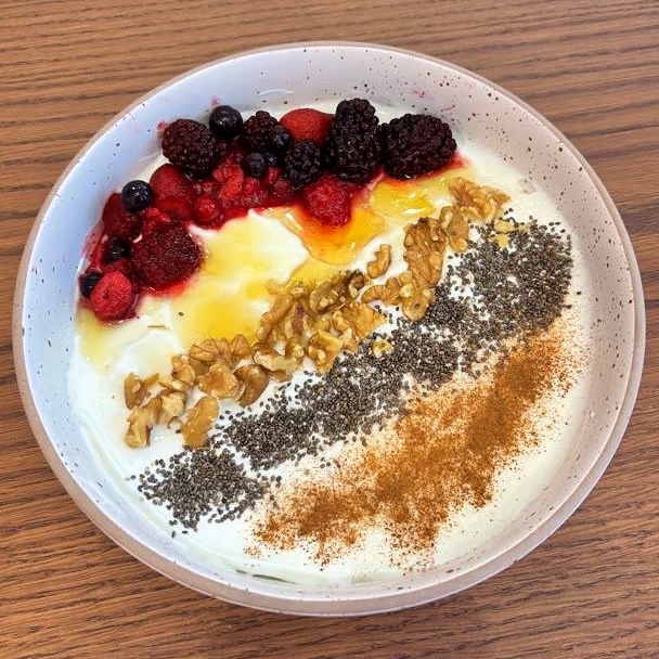 Greek Yogurt Berry Bowl