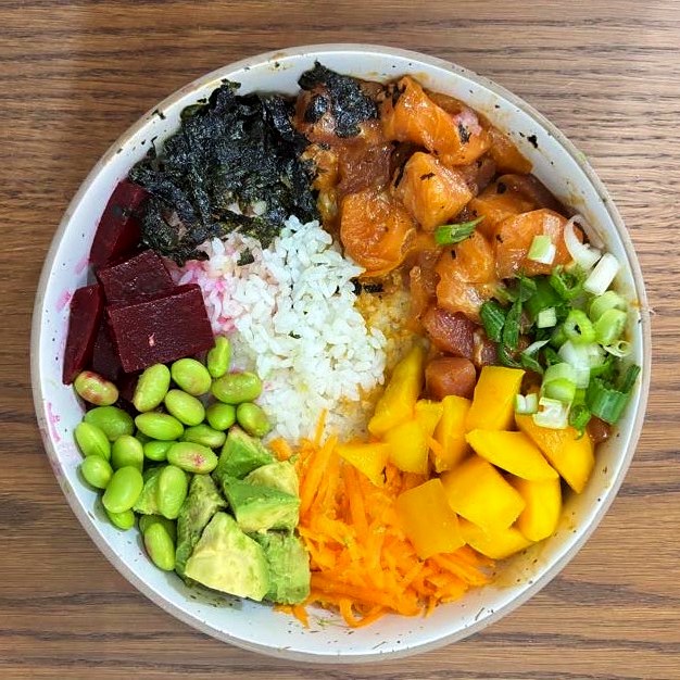 Salmon & Tuna Poke Bowl